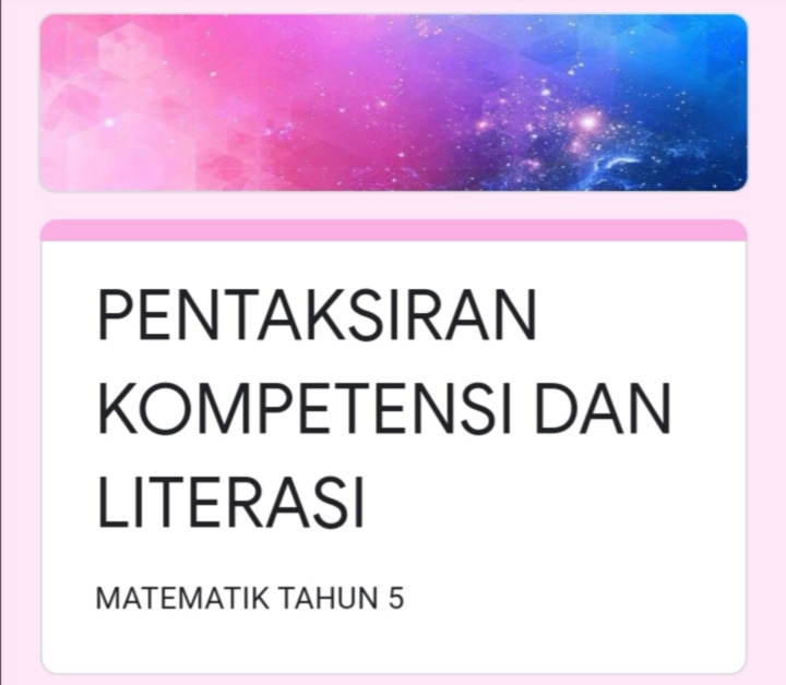 Ujian Online Tahun 5 dan 6