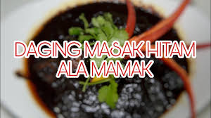 Daging Masak Hitam Mamak Nasi Kandar